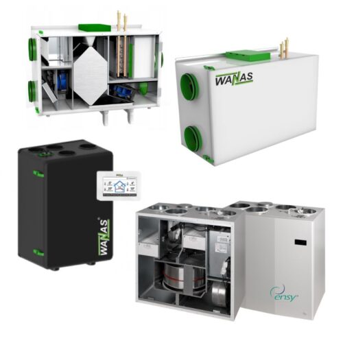 Központi hővisszanyerős szellőztető gép